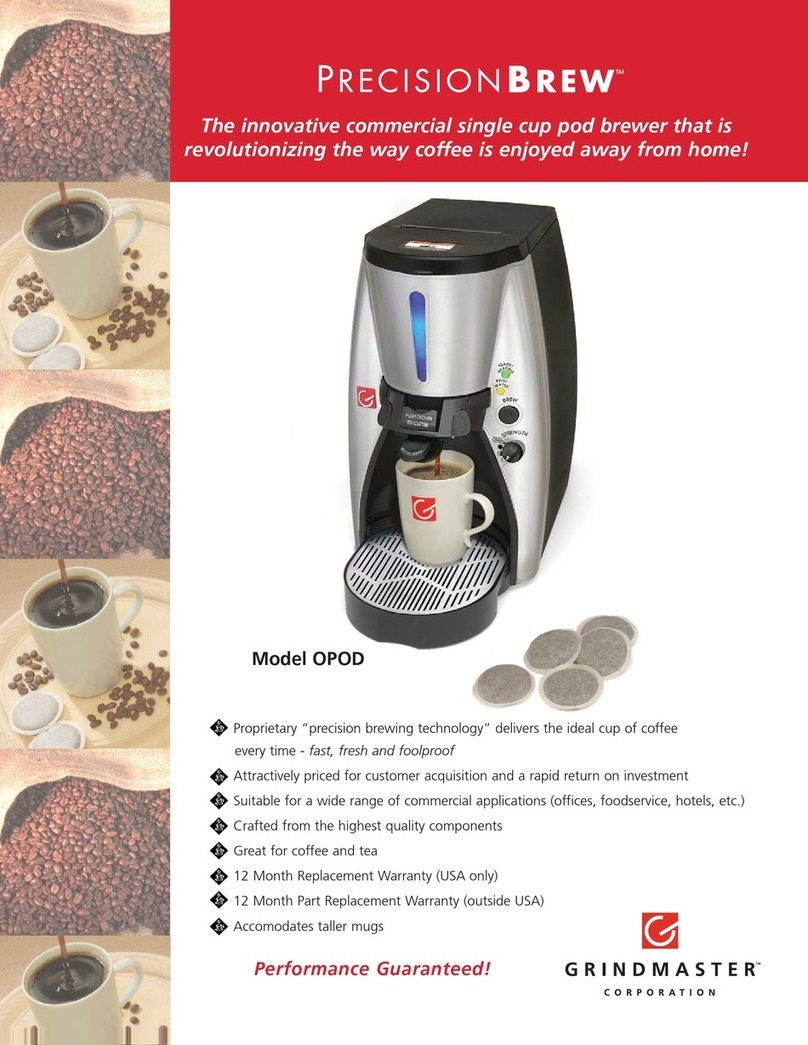 Grindmaster OPOD User manual