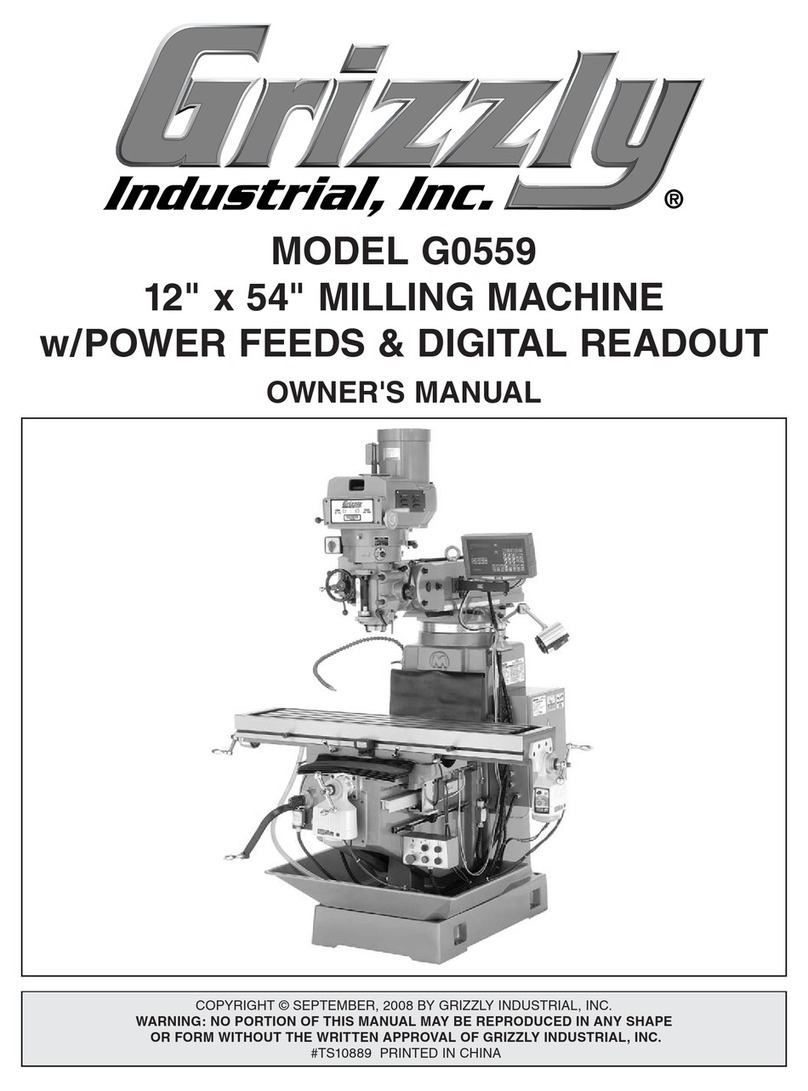 Grizzly G0559 owner's manual Grizzly G0559 owner's manual