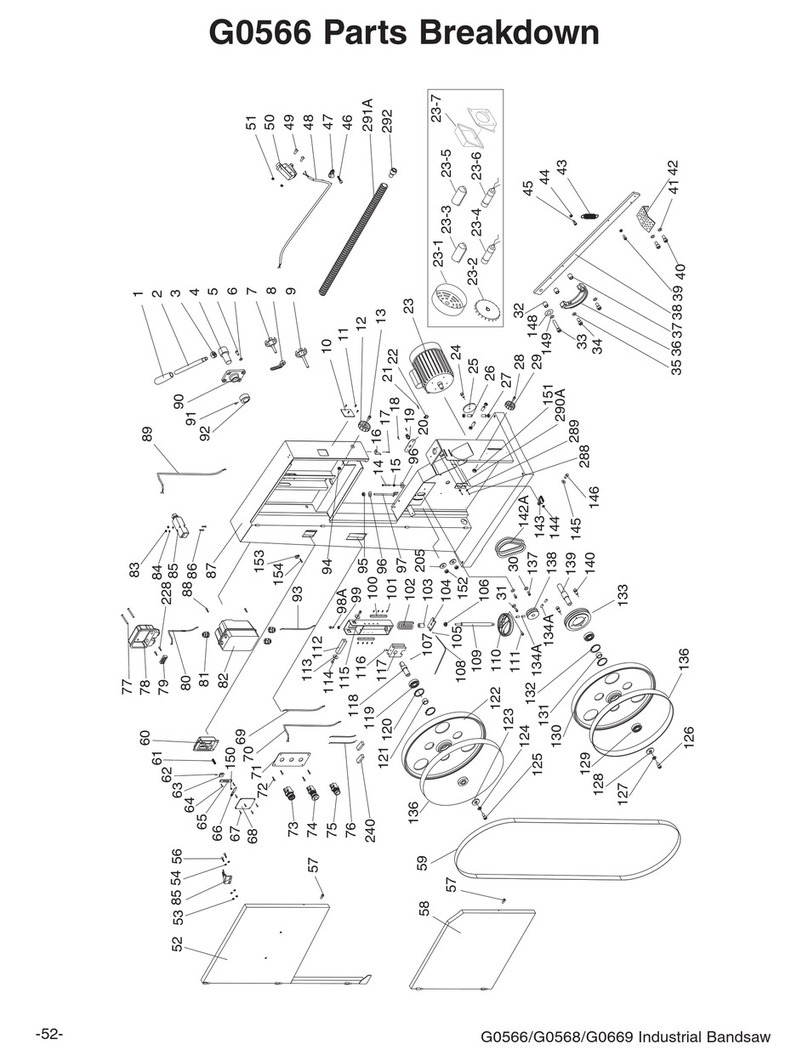 Grizzly G0566 User manual