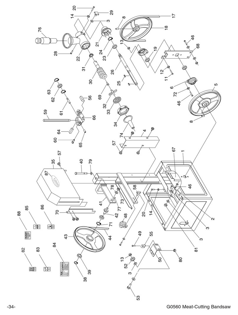Grizzly G0560 User manual