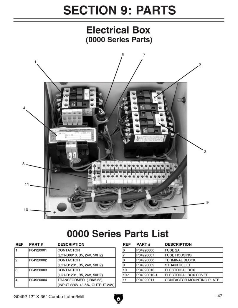 Grizzly G0492 parts manual