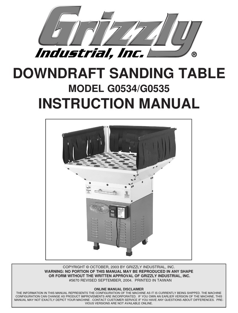 Grizzly G0534 instruction manual