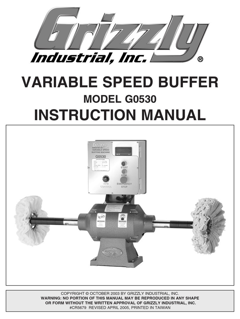 Grizzly G0530 User manual