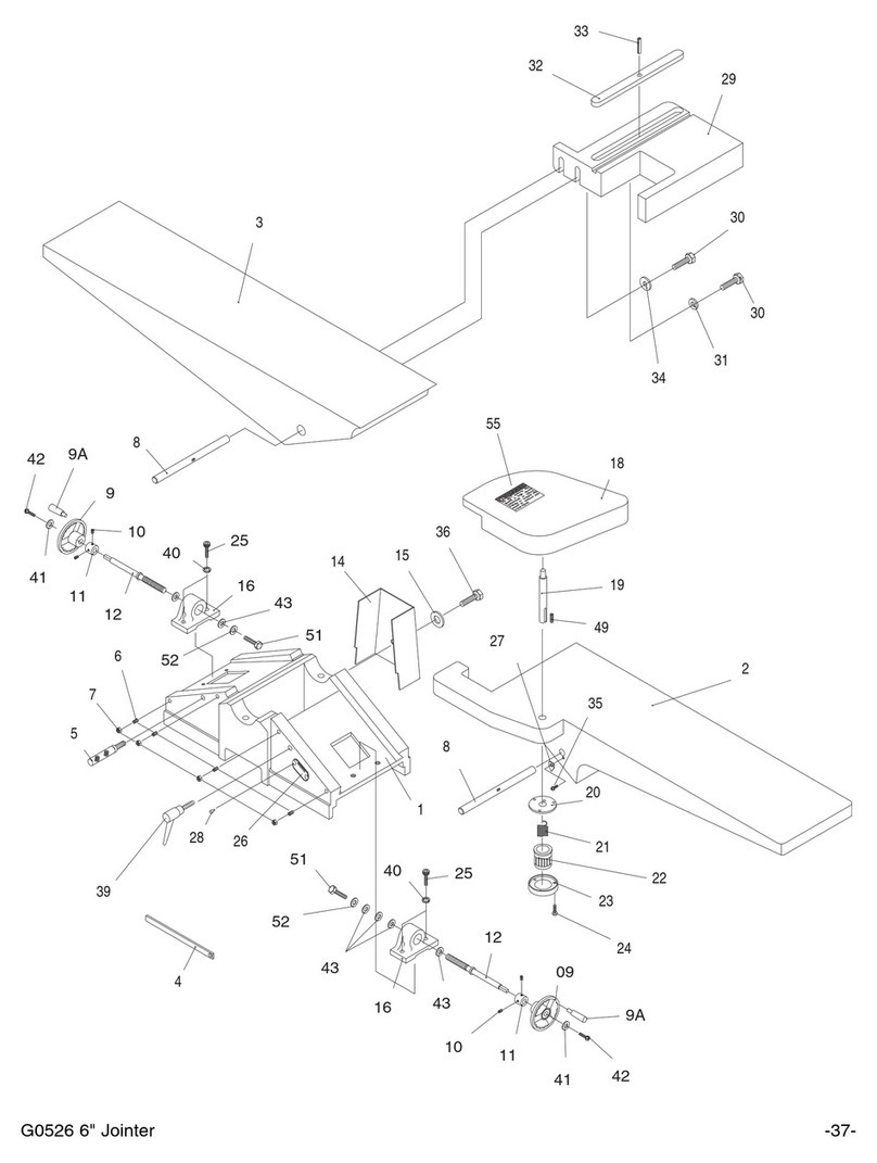 Grizzly G0526 User manual Grizzly G0526 User manual