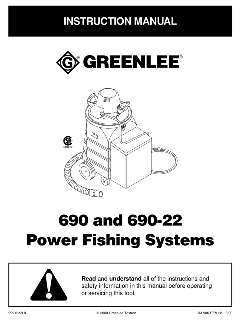 Greenlee 690 instruction manual