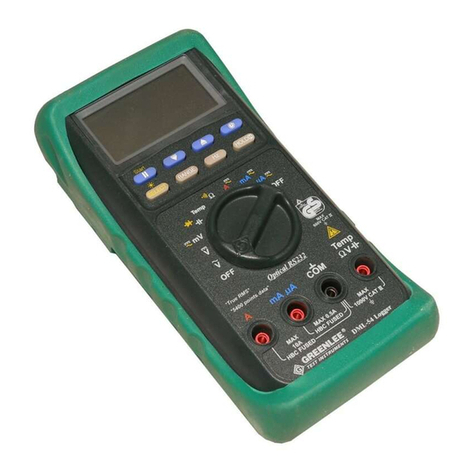 Greenlee DML-430 instruction manual