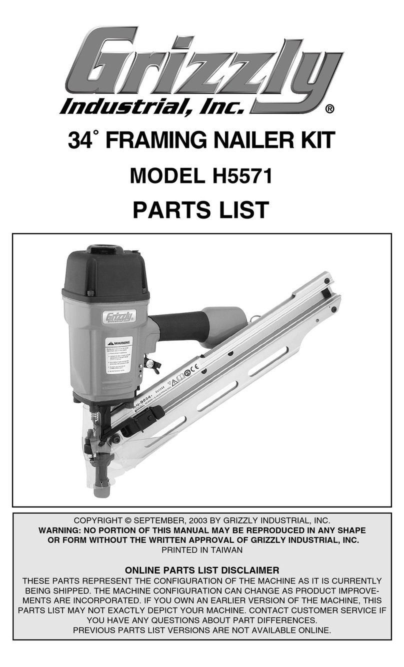 Grizzly H5571 User manual Grizzly H5571 User manual