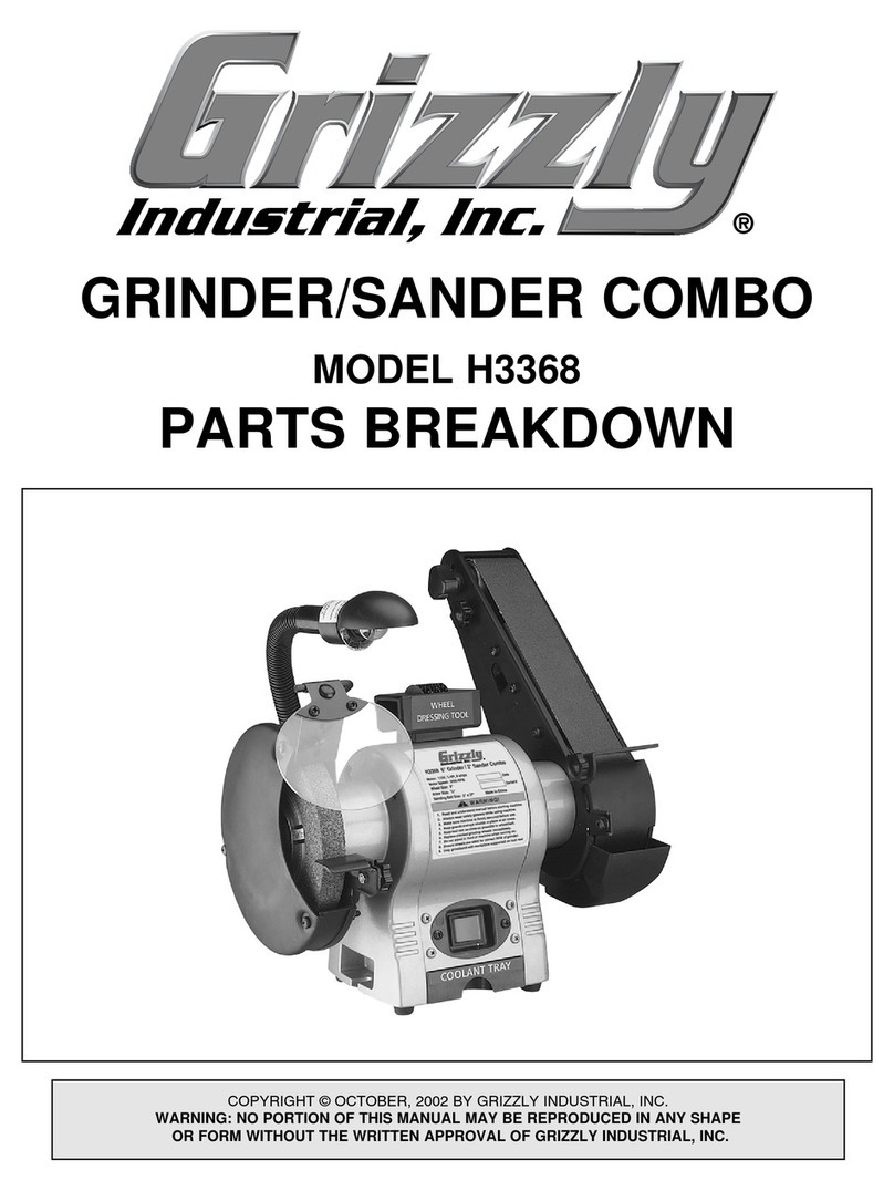 Grizzly H3368 Parts Breakdown