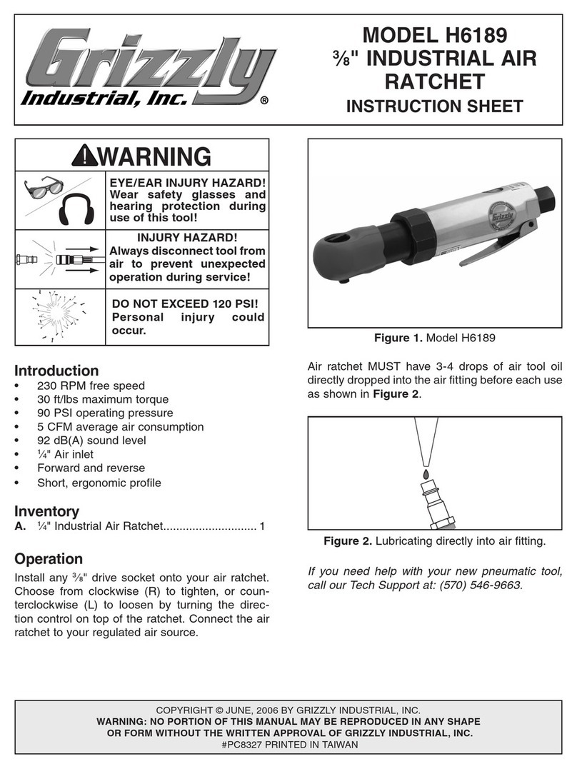 Grizzly H6189 User manual