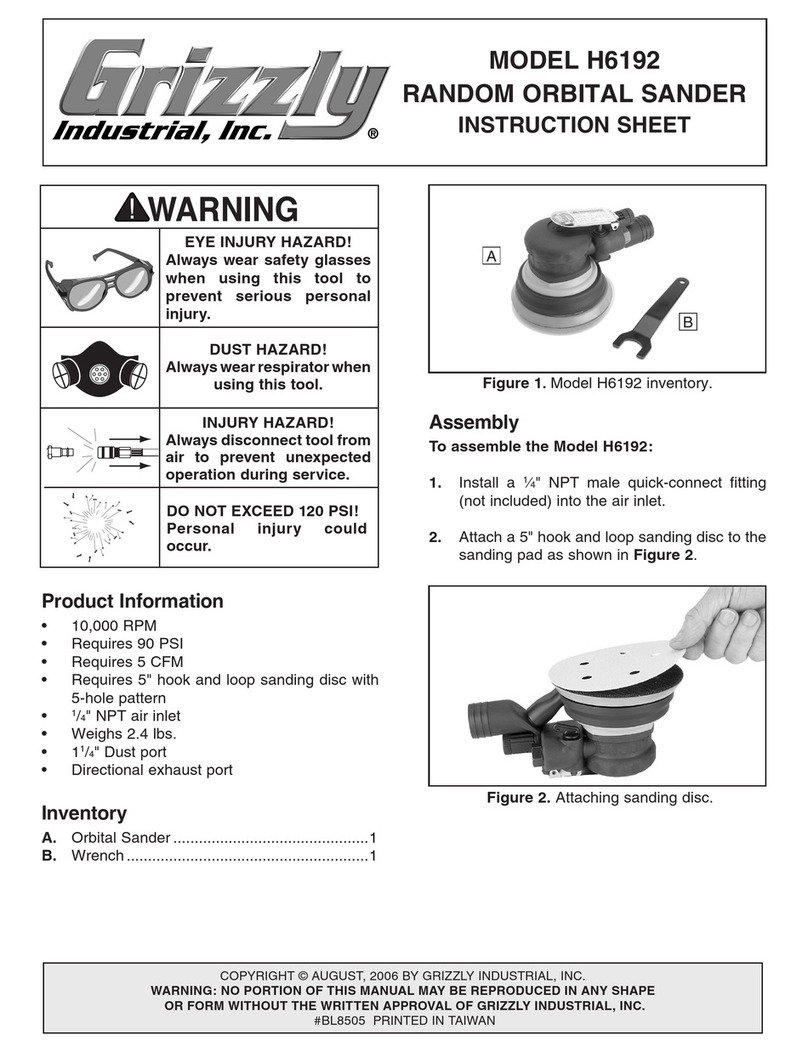 Grizzly H6192 User manual Grizzly H6192 User manual