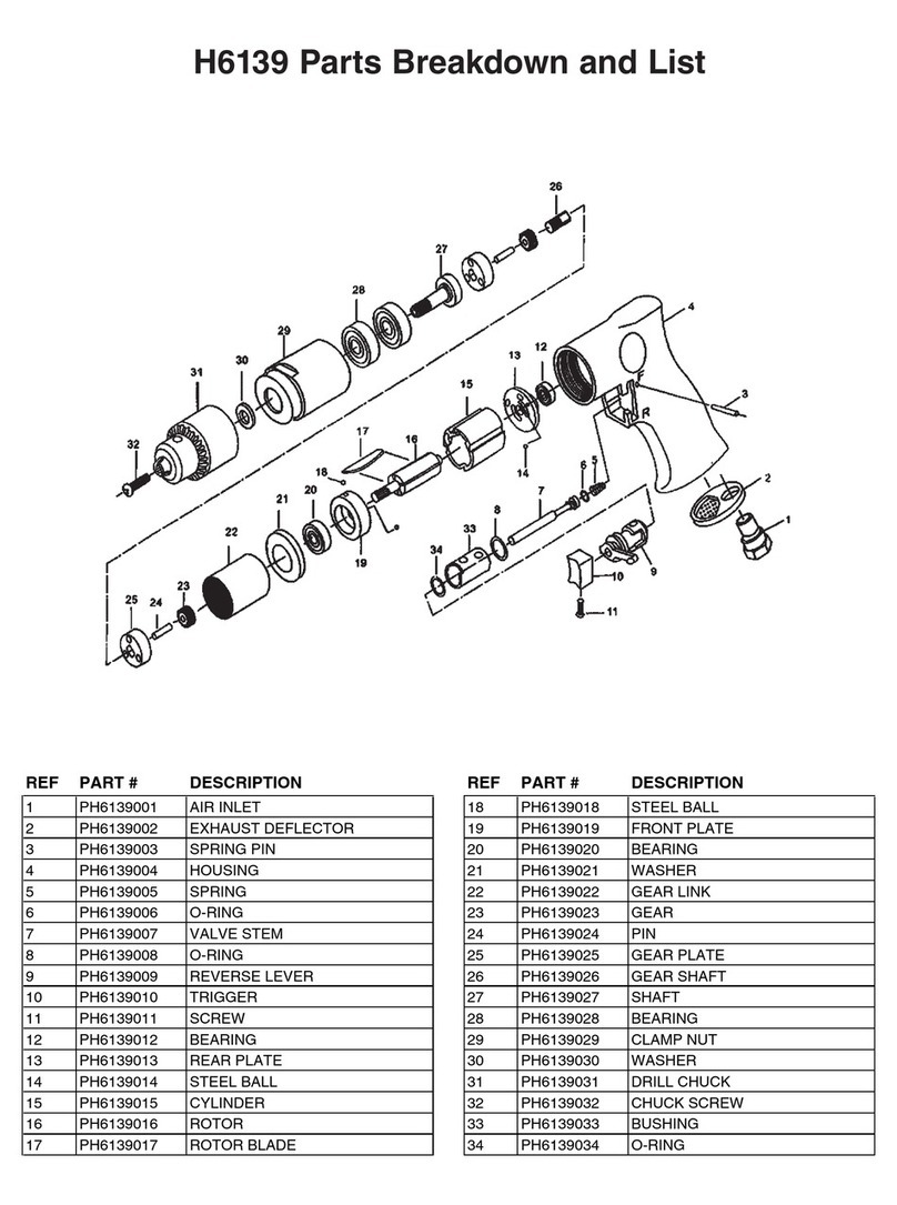 Grizzly H6139 Parts Breakdown