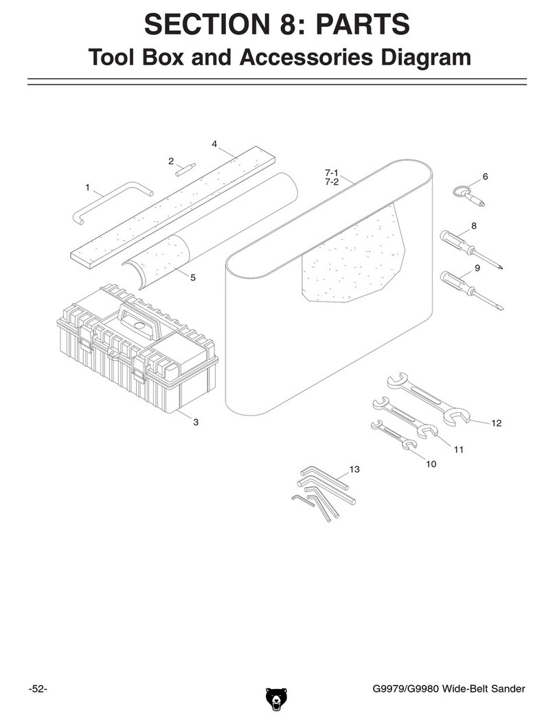 Grizzly G9979 User manual