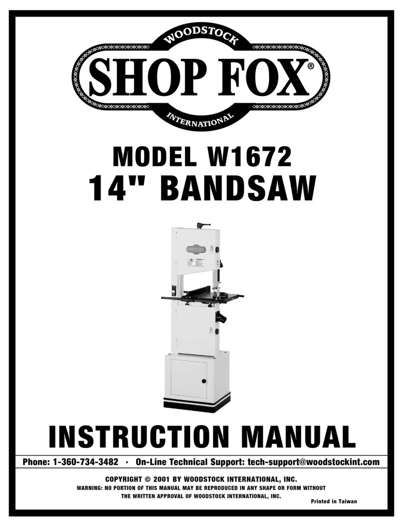 Woodstock G9970 instruction manual