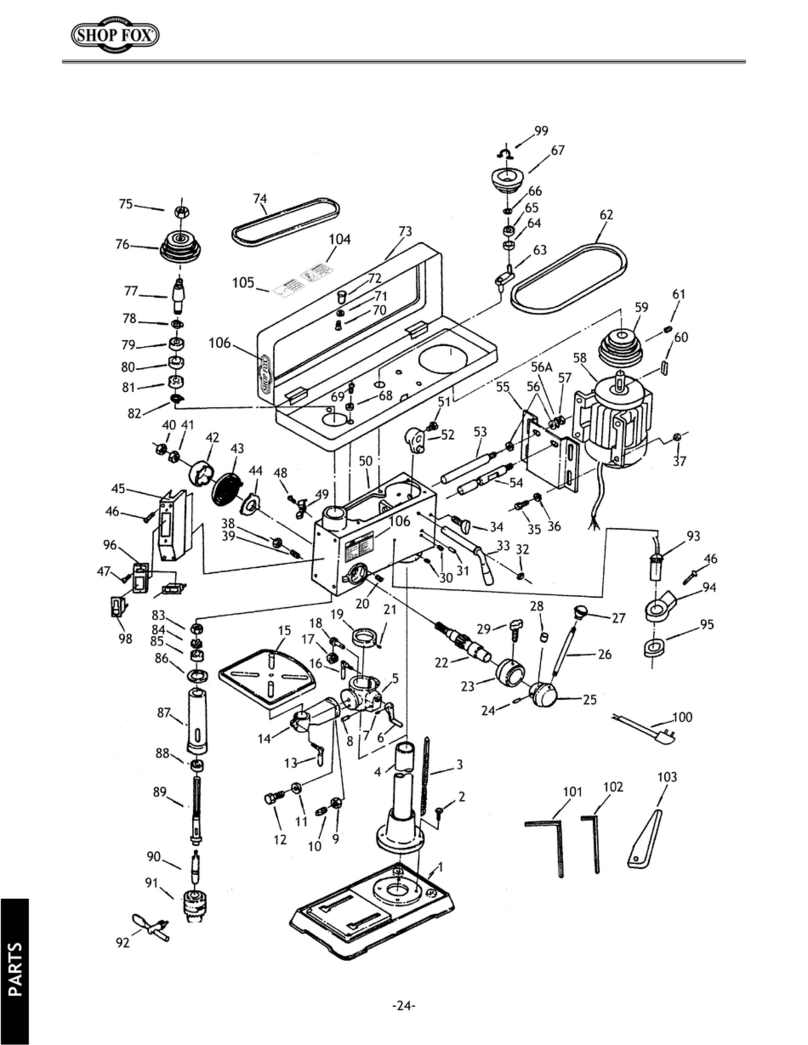 Grizzly G9974 User manual