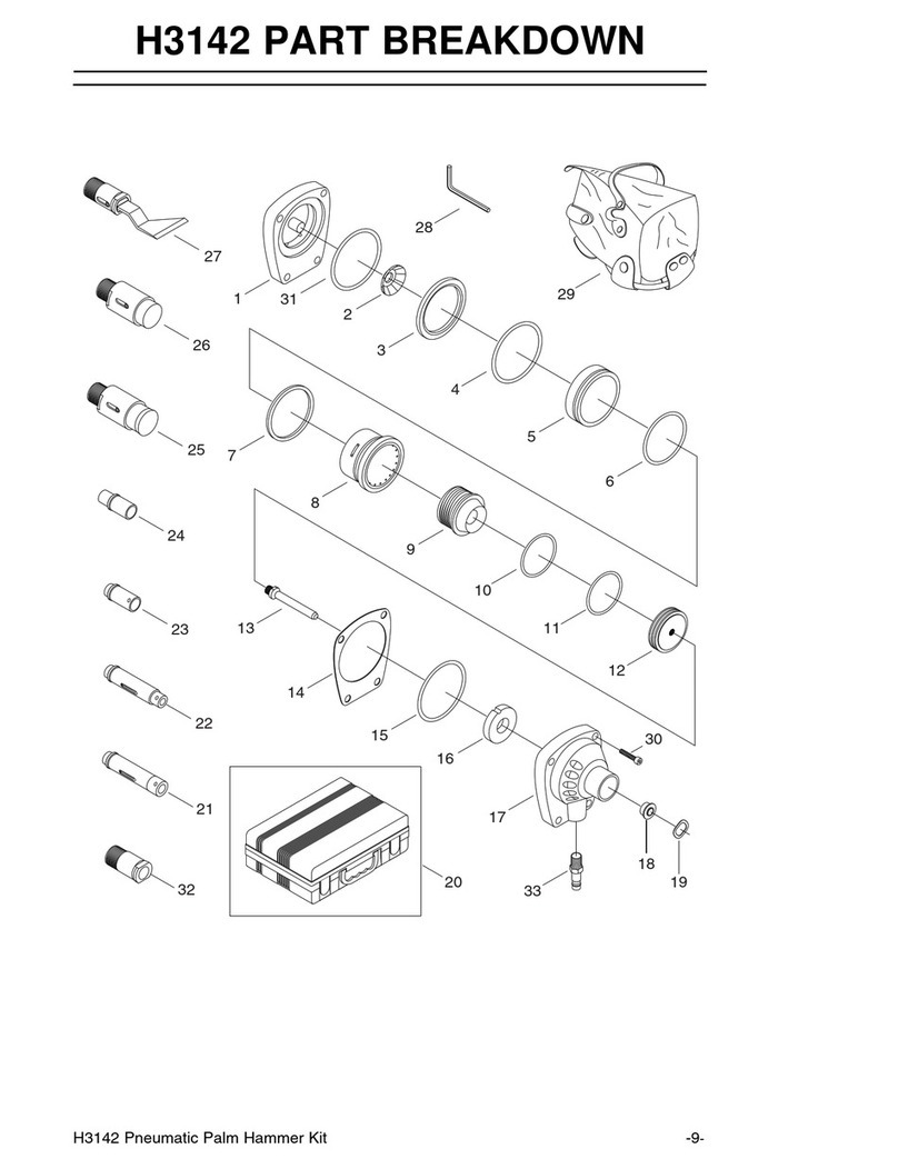 Grizzly H3142 Parts Breakdown