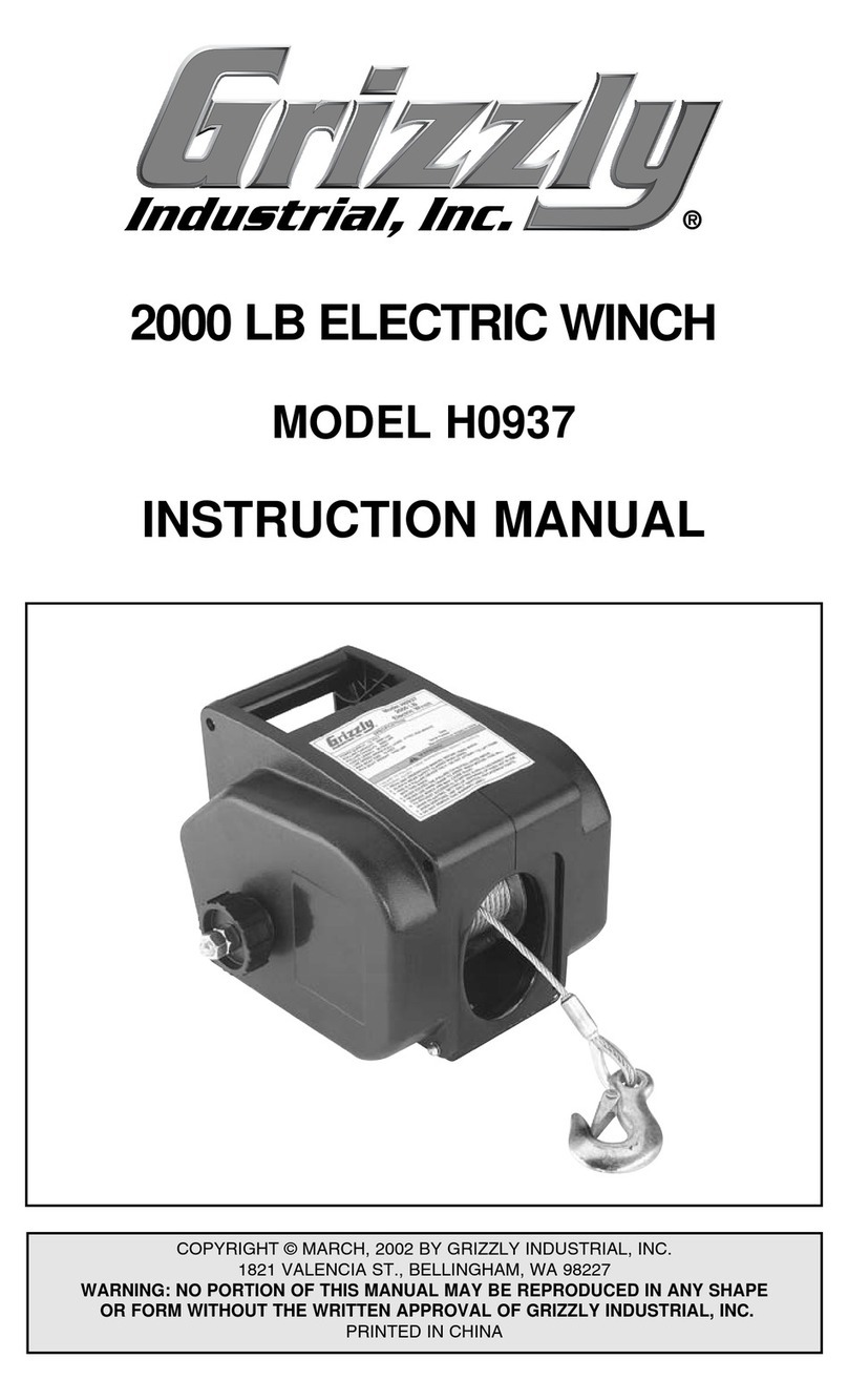 Grizzly H0937 instruction manual