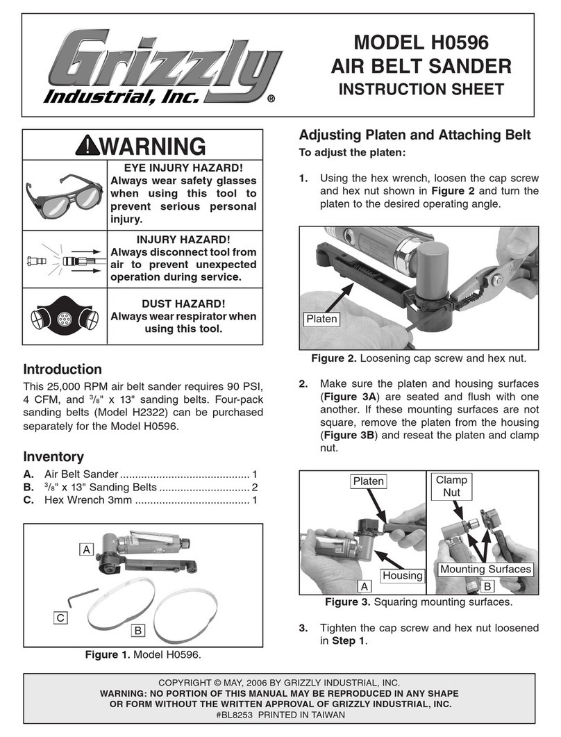 Grizzly H0596 User manual