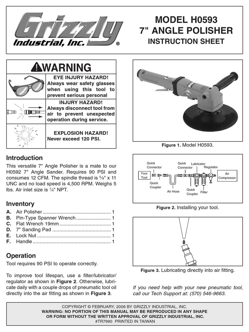 Grizzly H0593 User manual