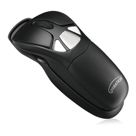 Gyration Air Mouse GO Plus User manual