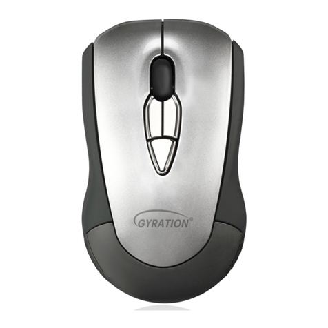 Gyration Air Mouse quick start guide