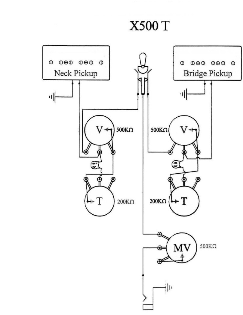 Guild X-500T Quick start guide