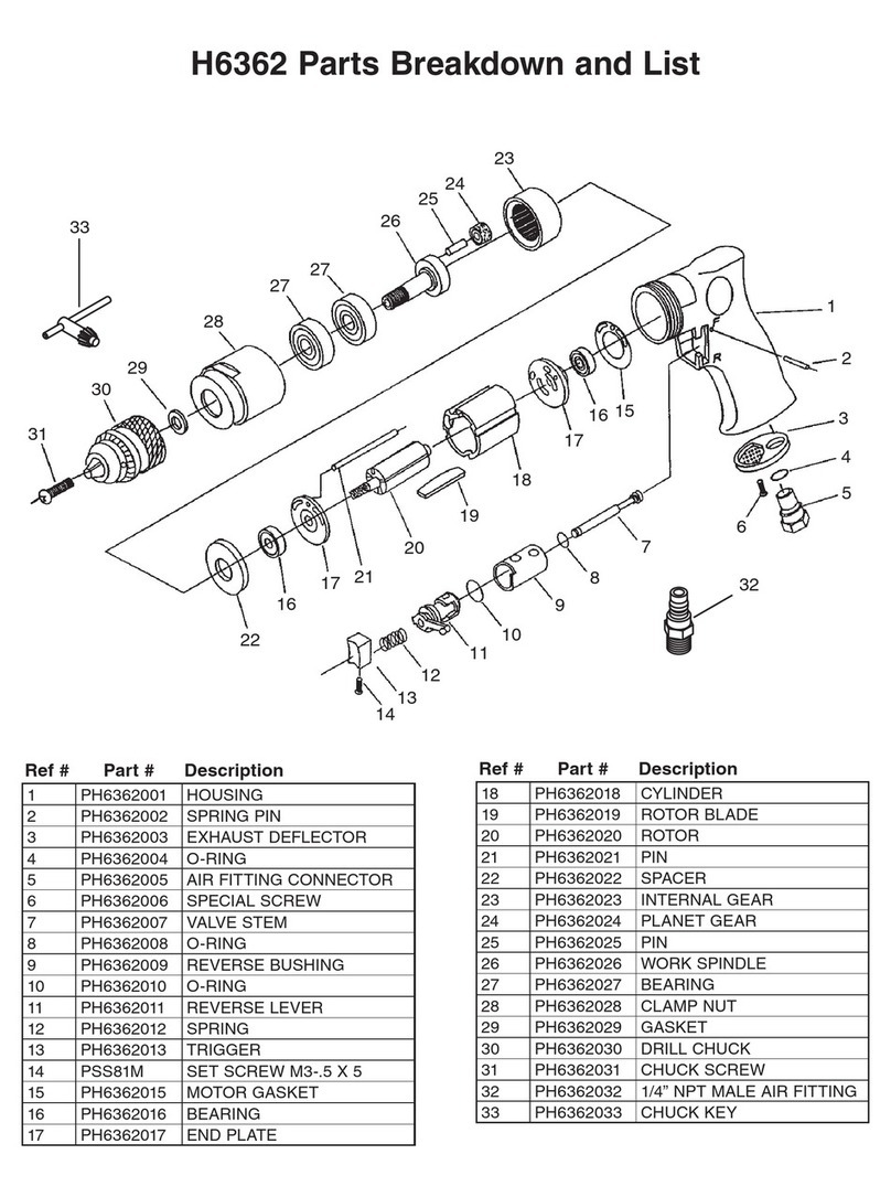 Grizzly H6362 User manual