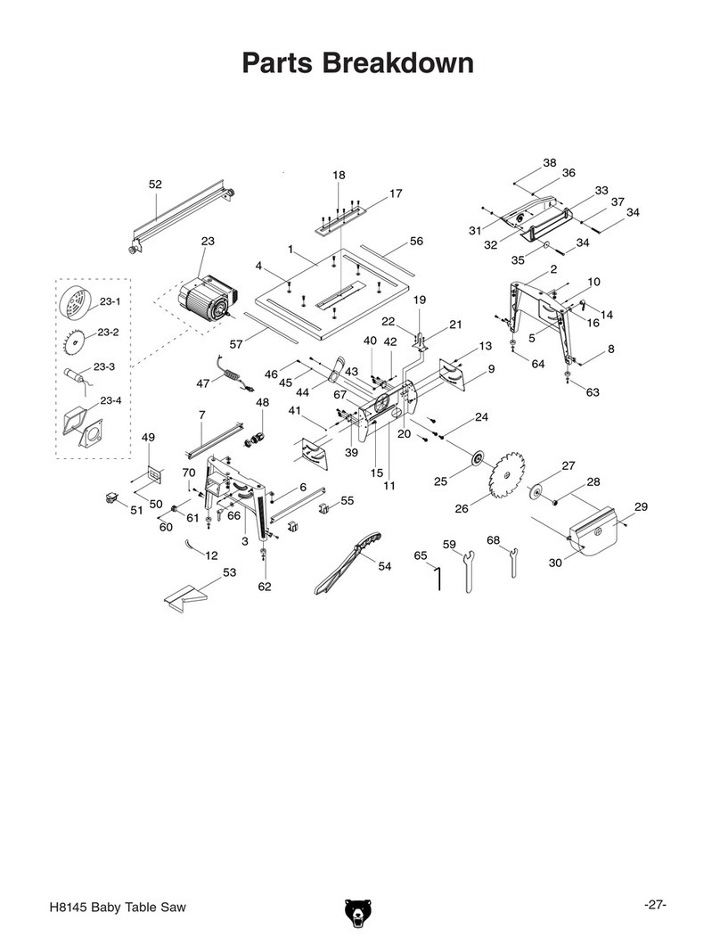 Grizzly H8145 Quick start guide