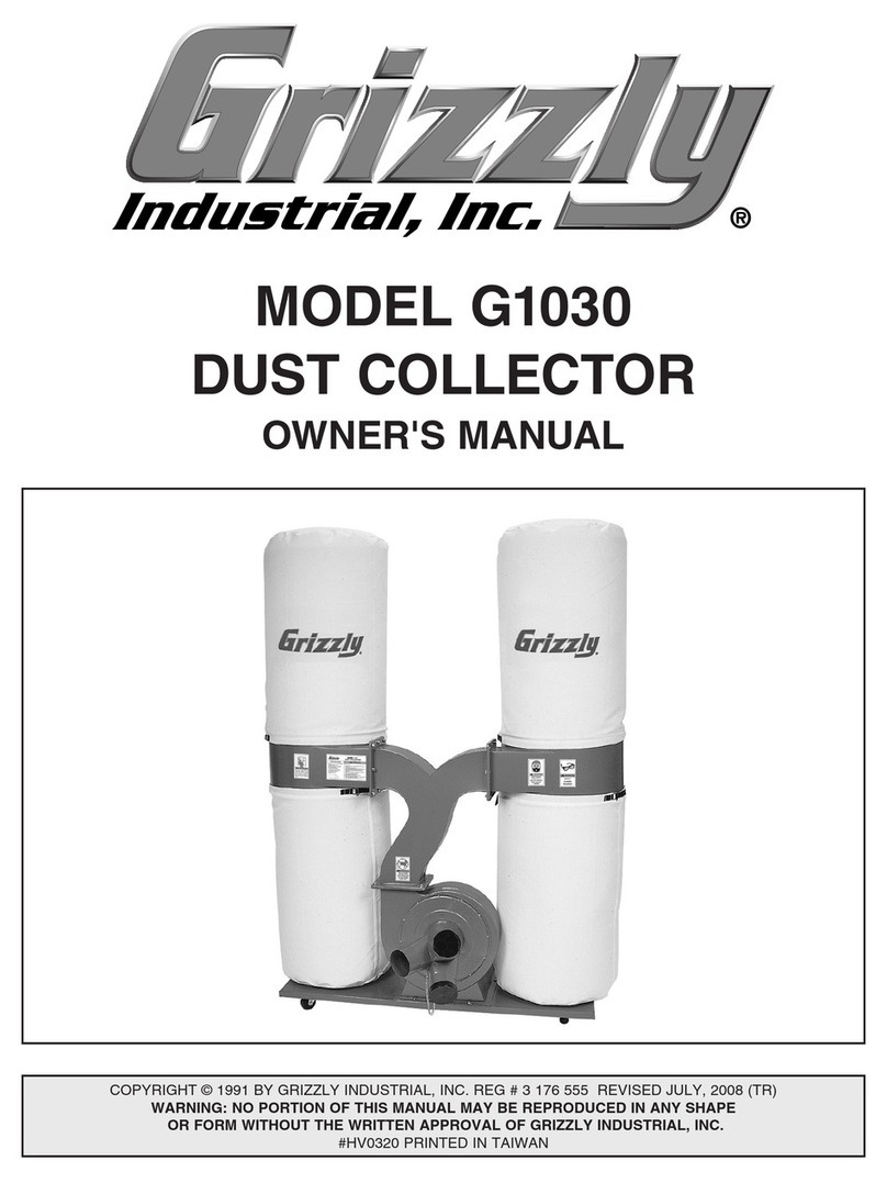 Grizzly G1030 User manual