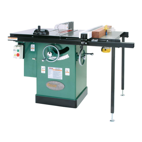 Grizzly G1023SLW User manual