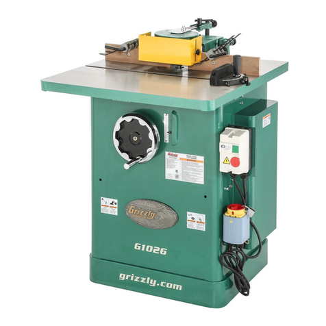 Grizzly G1026 User manual