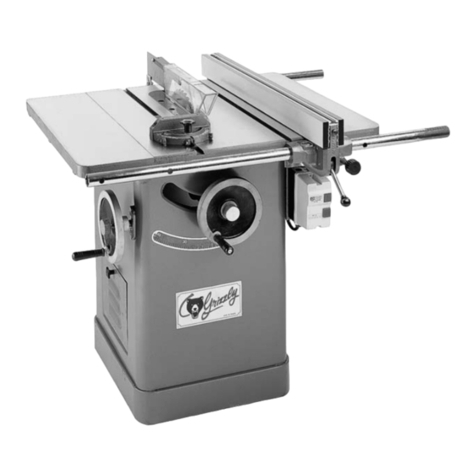 Grizzly G1023 User manual