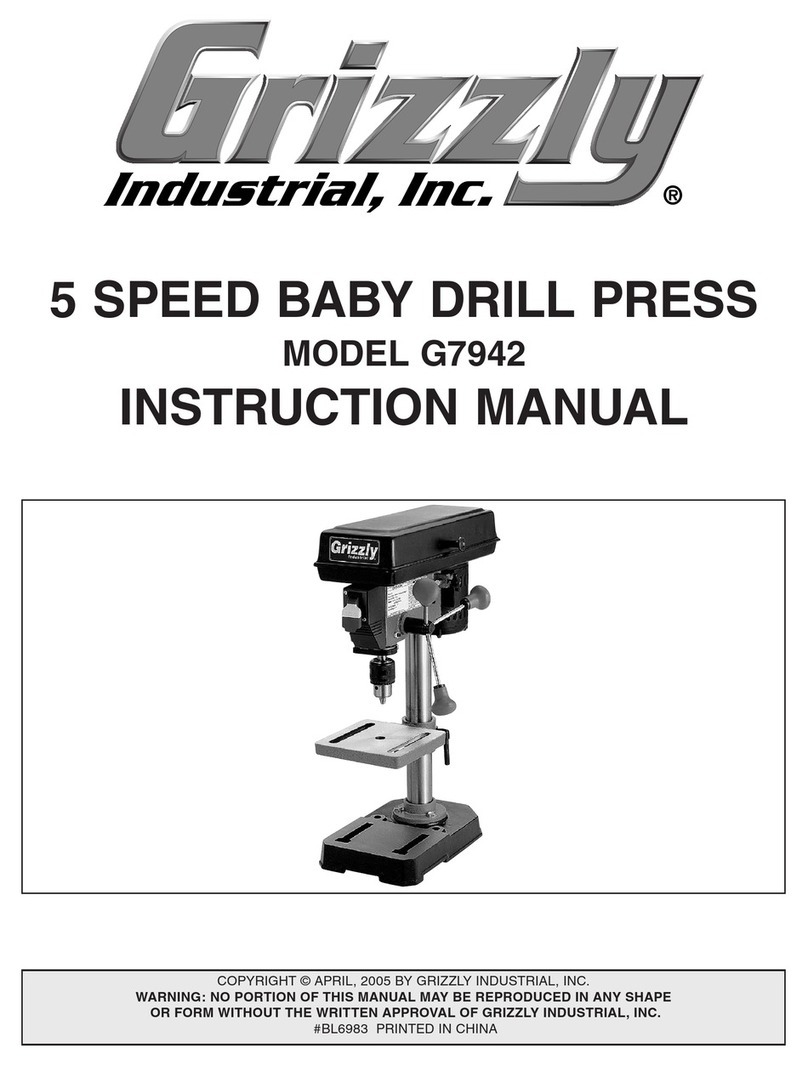 Grizzly G7942 User manual