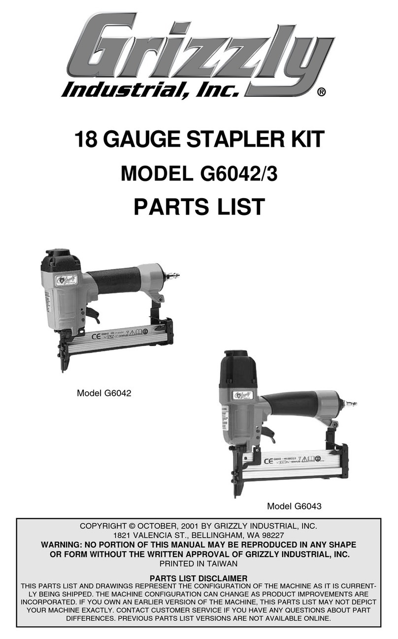Grizzly G6042 parts list