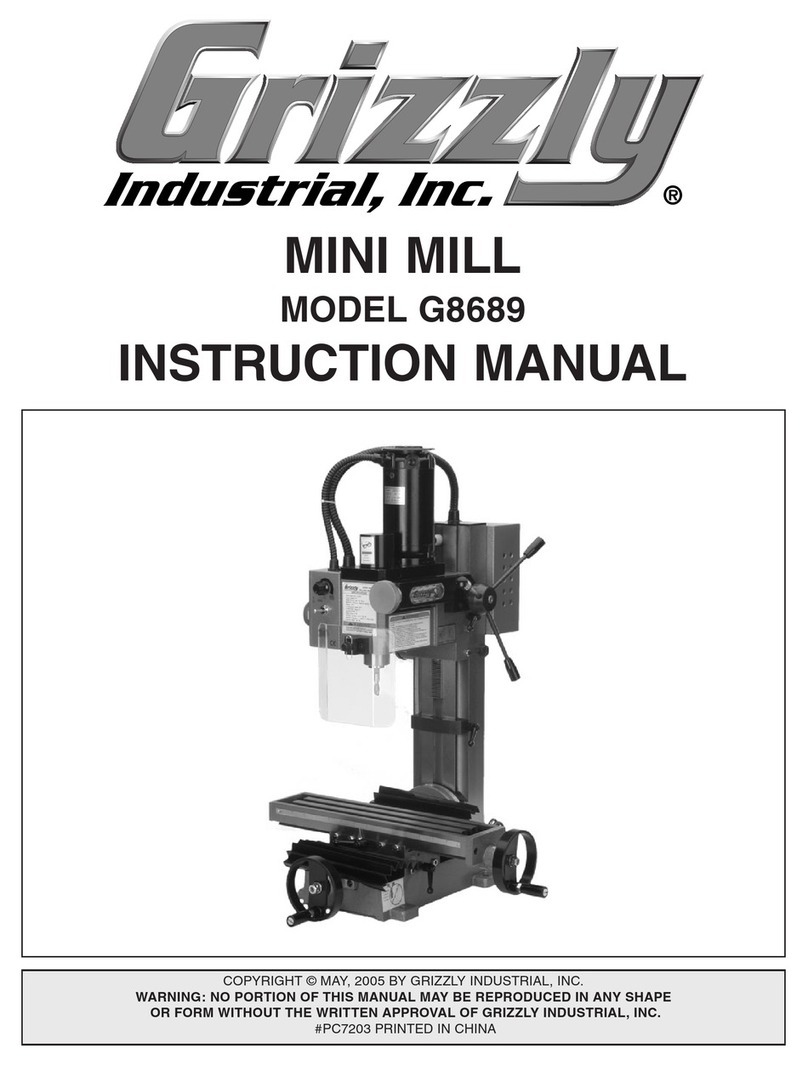 Grizzly G8689 instruction manual