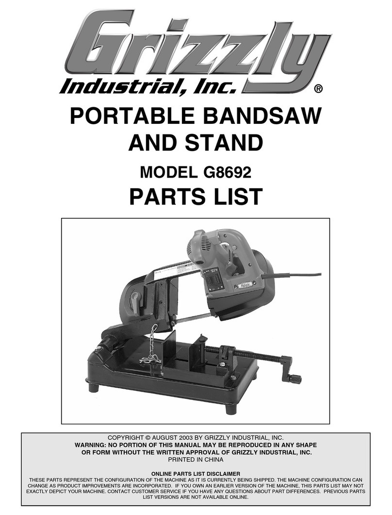 Grizzly G8692 User manual Grizzly G8692 User manual