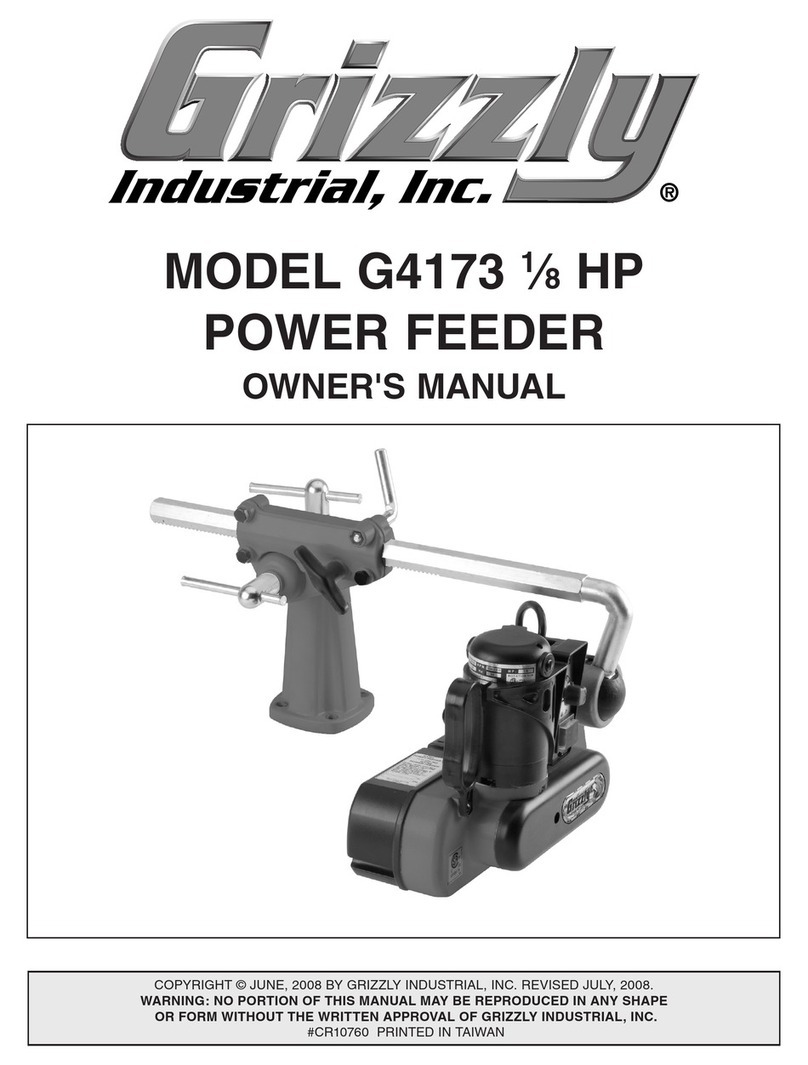 Grizzly G4173 User manual Grizzly G4173 User manual