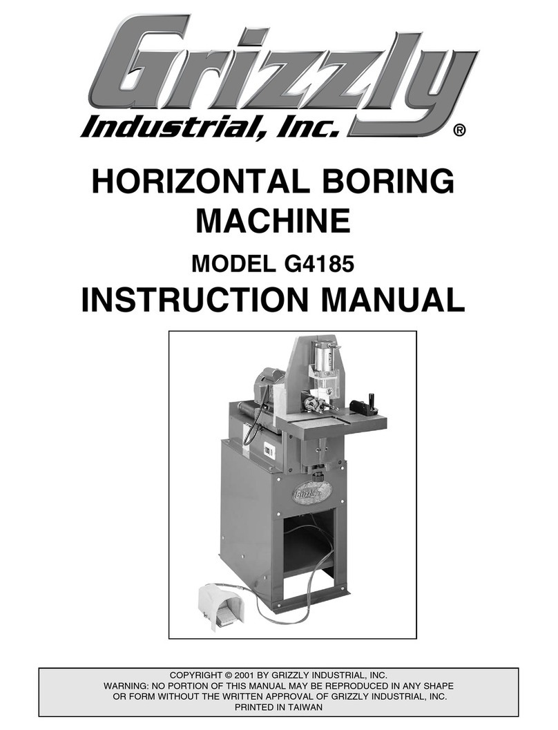Grizzly G4185 instruction manual