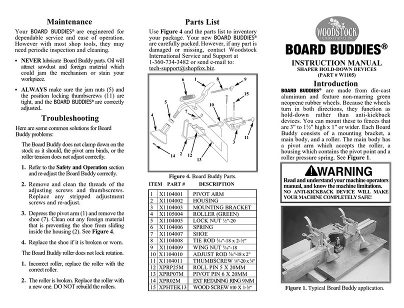 Woodstock G2371 instruction manual