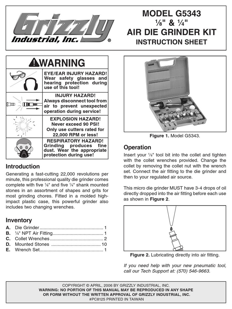 Grizzly G5343 User manual