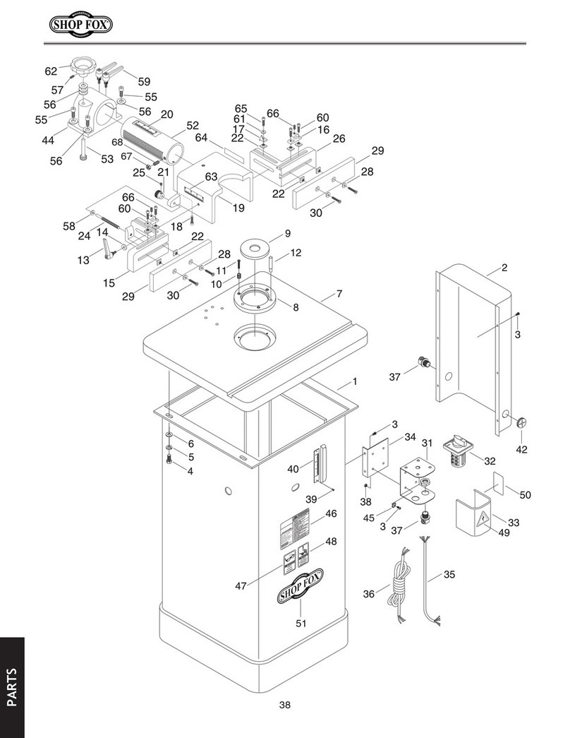 Woodstock G4792 parts list