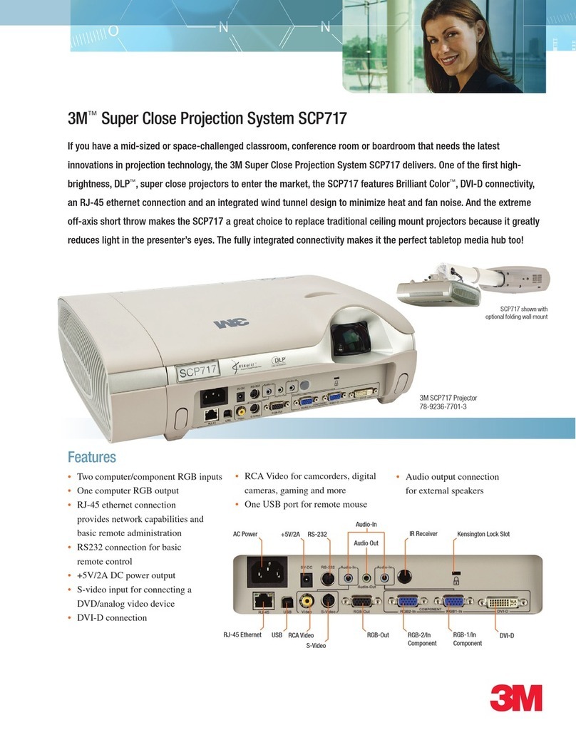 3M SCP717 User manual