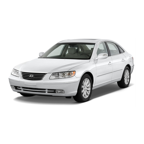 Hyundai 2009 Azera User manual