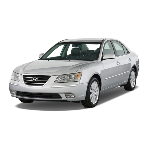 Hyundai 2009 Sonata owner's manual