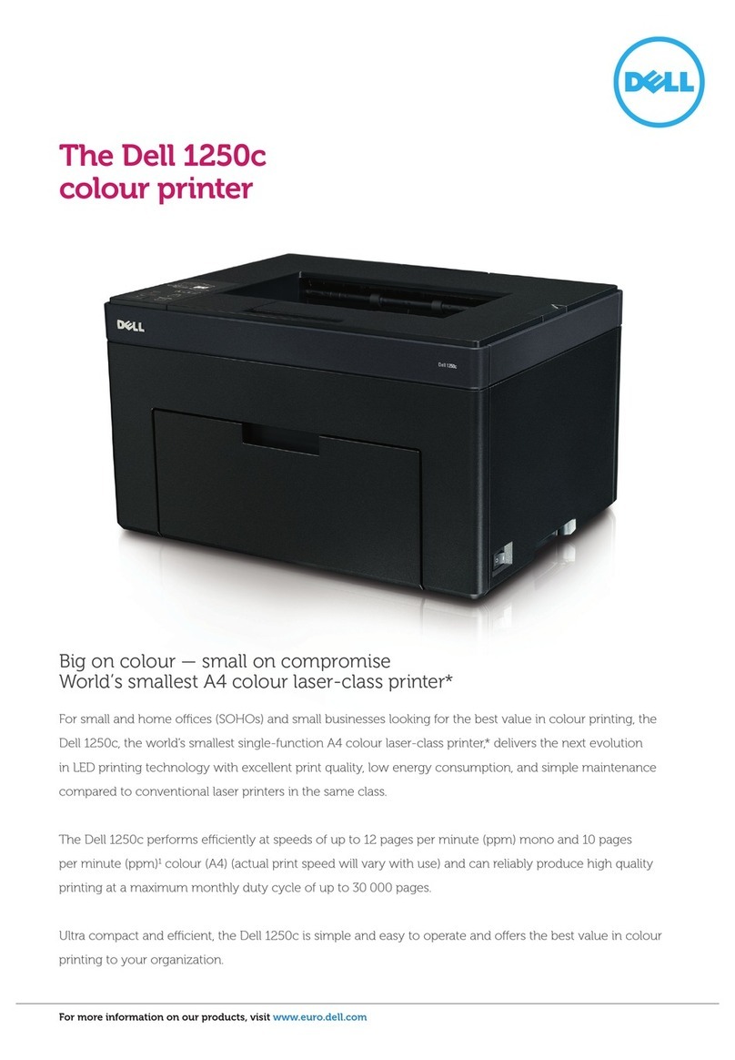 Dell 1250C User manual