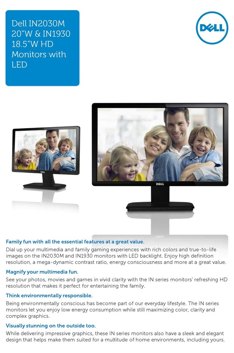 Dell IN2030M User manual