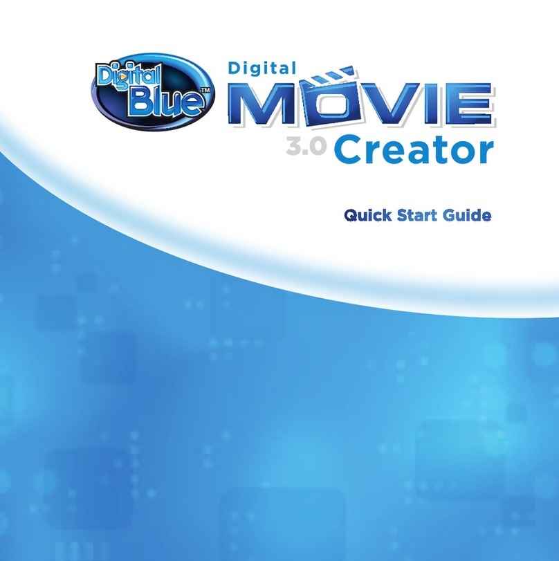 Digital Blue Digital Movie Creator 3.0 quick start guide