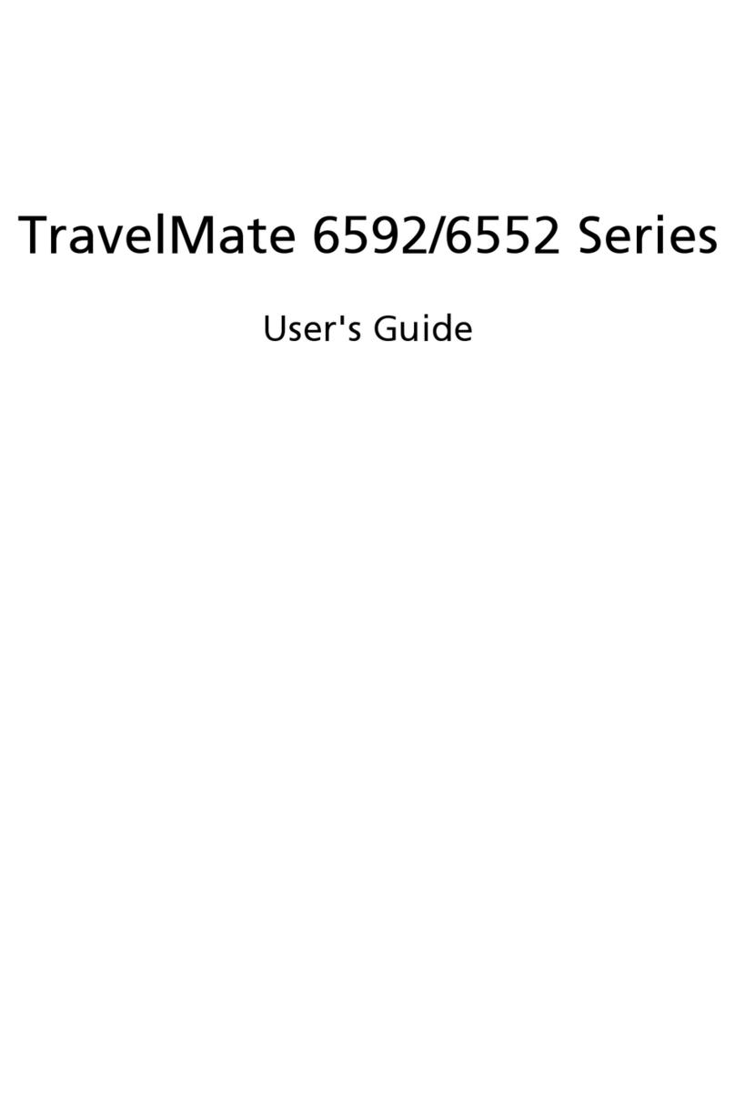 Acer TravelMate 6552 User manual