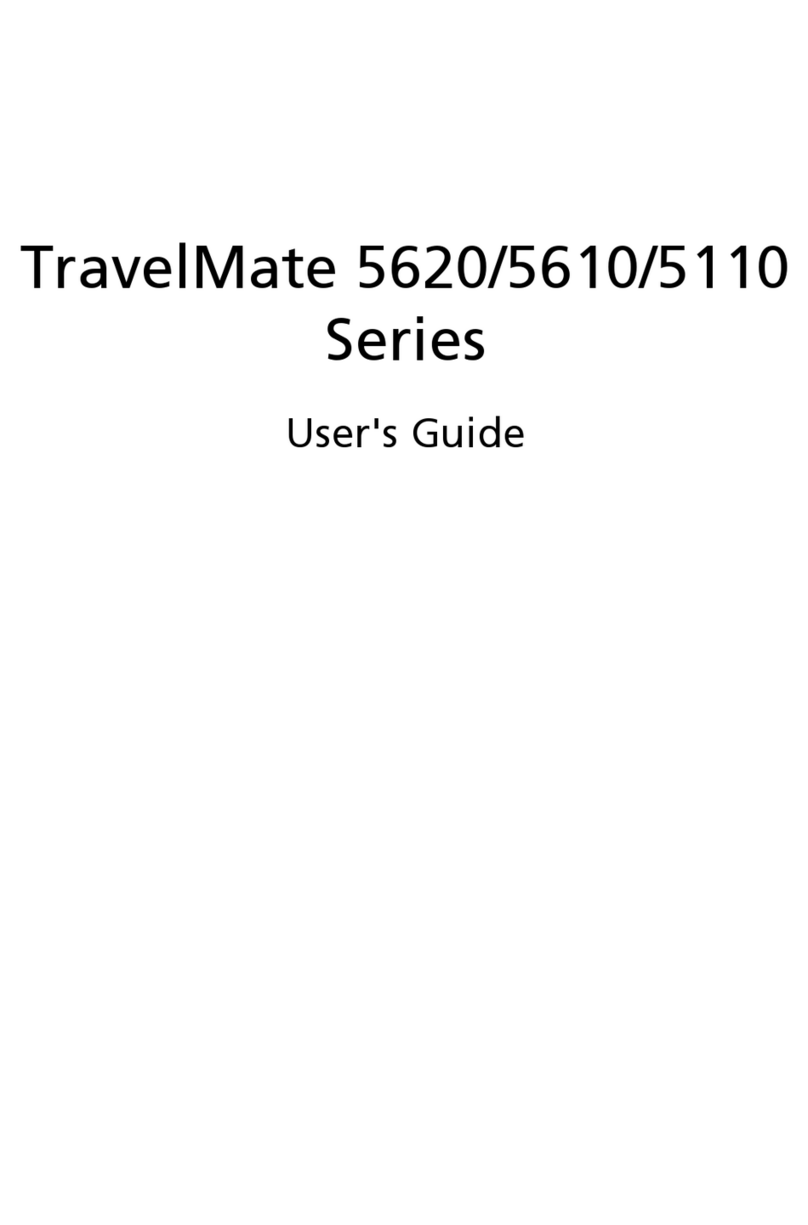 Acer TravelMate 5110 User manual