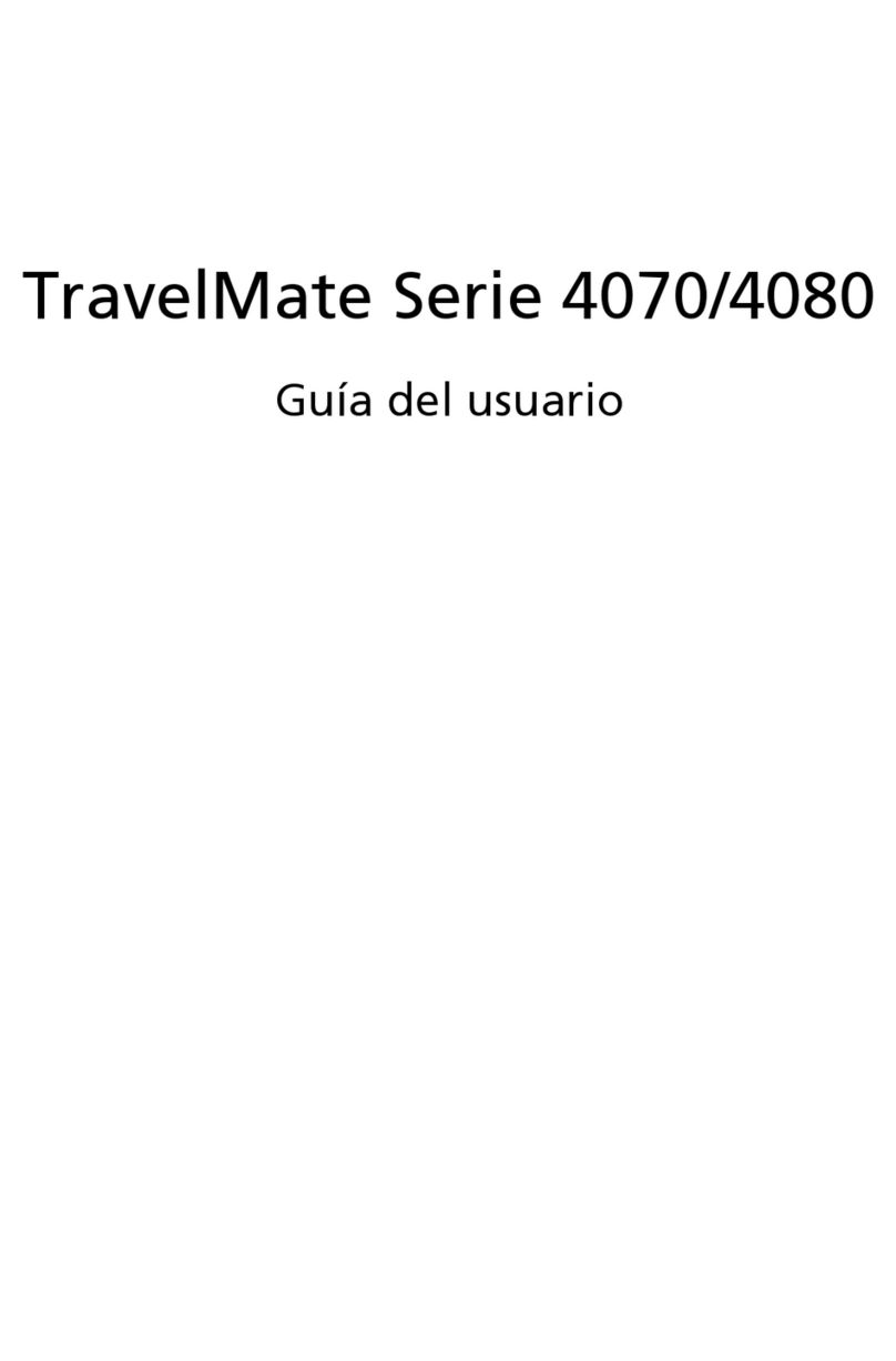 Acer TravelMate 4070 Quick start guide Acer TravelMate 4070 Quick start guide