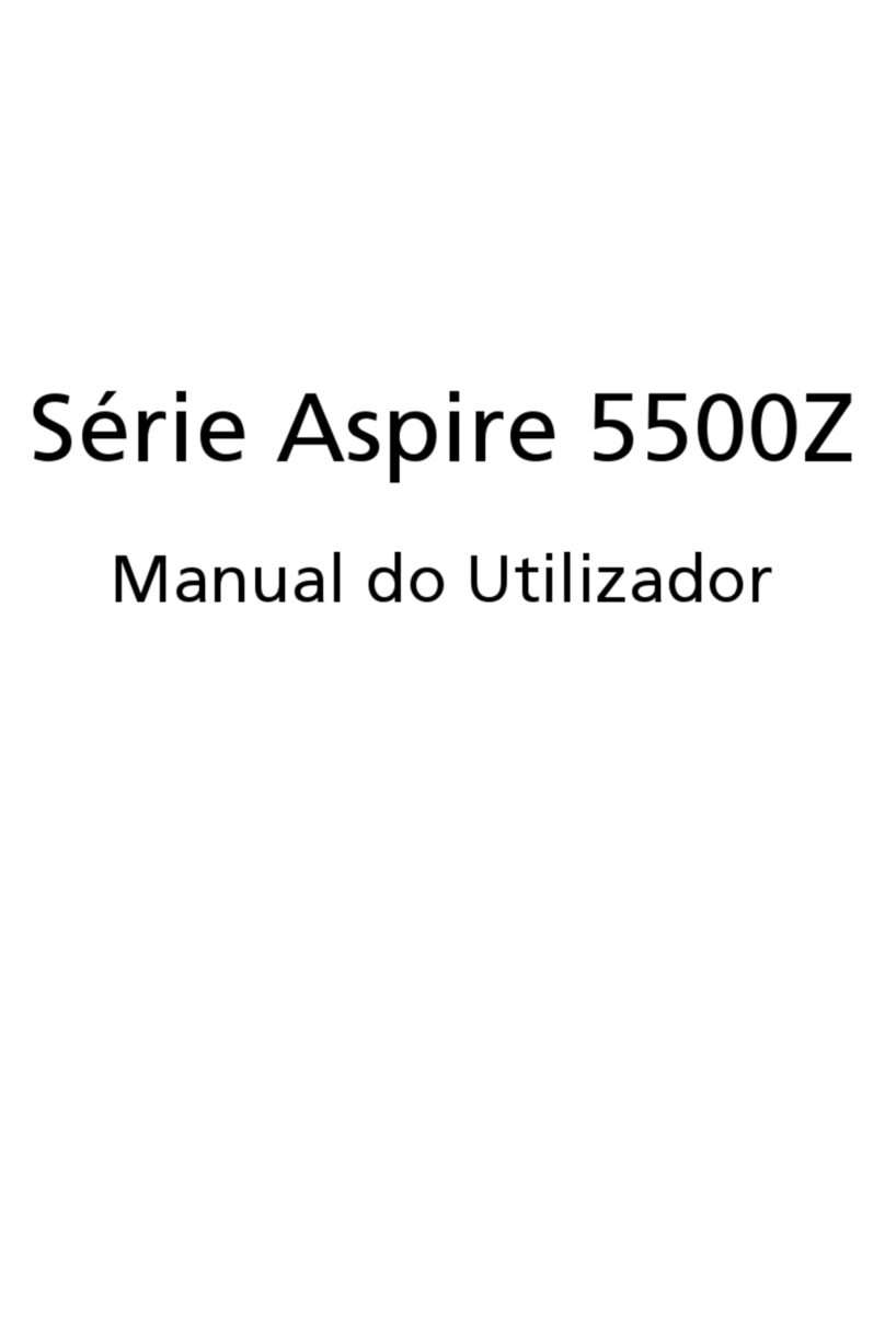 Acer Aspire 5500 Manual do utilizador